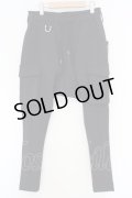 【セール】kiryuyrik / Line Sarouel Pants M ブラック O-24-02-25-042-ki-pa-YM-ZT192