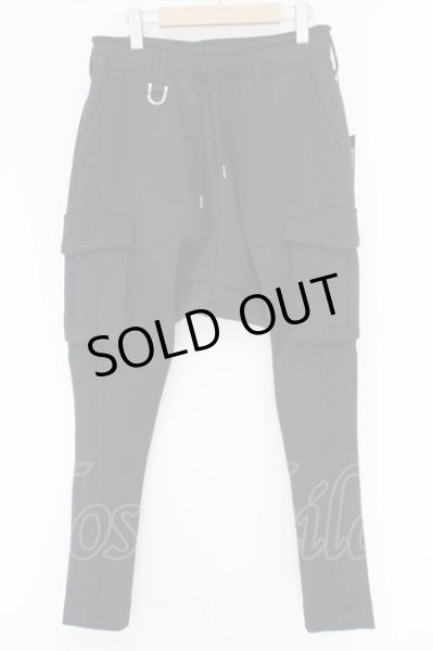 画像1: kiryuyrik / Line Sarouel Pants M ブラック O-24-02-25-042-ki-pa-YM-ZT192 (1)