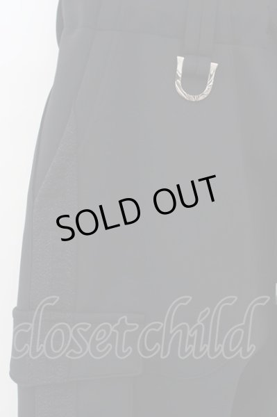 画像2: kiryuyrik / Line Sarouel Pants M ブラック O-24-02-25-042-ki-pa-YM-ZT192 (2)