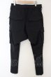 画像5: kiryuyrik / Line Sarouel Pants M ブラック O-24-02-25-042-ki-pa-YM-ZT192 (5)