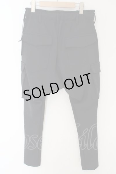 画像5: kiryuyrik / Line Sarouel Pants M ブラック O-24-02-25-042-ki-pa-YM-ZT192 (5)