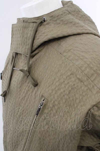 画像2: Zero by TORNADO MART / シャンブレーサッカーマウンテンパーカー M グリーン O-24-02-25-001-Ze-to-YM-ZT167 (2)