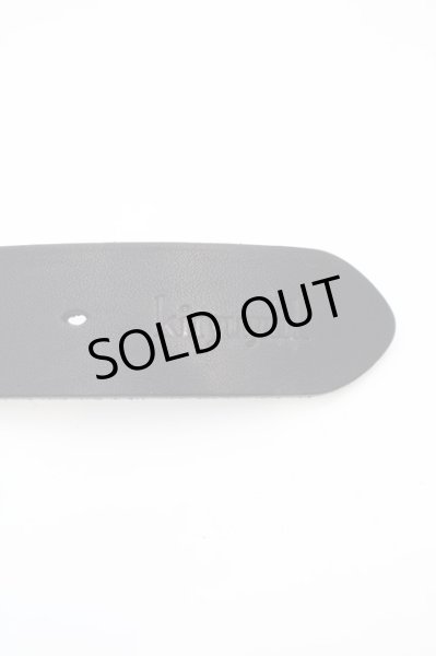 画像6: kiryuyrik / PinBuckle Brass+CowSmoothLeatherBelt　SET M ブラックｘシルバー O-24-02-25-053-ki-za-YM-ZT-ML001 (6)