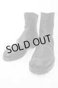 【SALE】JULIUS / Leather Boots ３：27.7cm ブラック O-24-02-25-054-JU-sho-YM-ZT3000