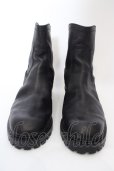 画像2: JULIUS / Leather Boots ３：27.7cm ブラック O-24-02-25-054-JU-sho-YM-ZT3000 (2)