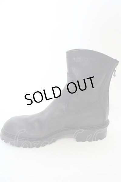 画像6: JULIUS / Leather Boots ３：27.7cm ブラック O-24-02-25-054-JU-sho-YM-ZT3000 (6)