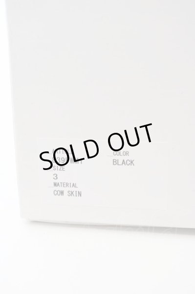 画像15: JULIUS / Leather Boots ３：27.7cm ブラック O-24-02-25-054-JU-sho-YM-ZT3000 (15)