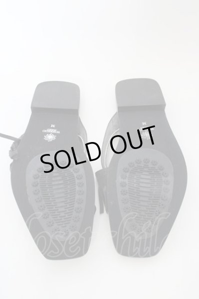 画像4: TORNADO MART / フリンジサンダル M ブラック O-24-02-25-056-TO-sho-YM-ZT-S003 (4)