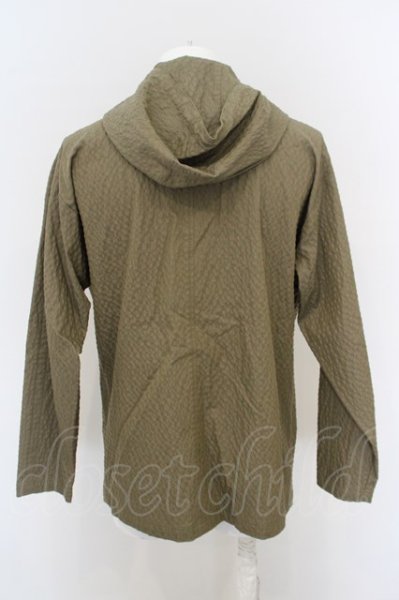 画像3: Zero by TORNADO MART / シャンブレーサッカーマウンテンパーカー M グリーン O-24-02-25-001-Ze-to-YM-ZT167 (3)