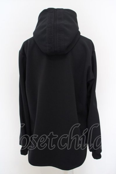 画像4: kiryuyrik / Knit Jersey Line Hoodie M ブラック O-24-02-25-007-ki-to-YM-ZT043 (4)