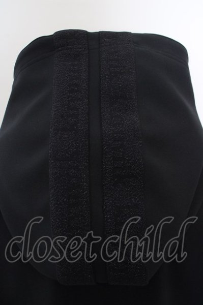 画像5: kiryuyrik / Knit Jersey Line Hoodie M ブラック O-24-02-25-007-ki-to-YM-ZT043 (5)