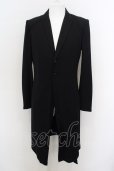 画像1: kiryuyrik / Shrink Wool Jersey Flare Jacket M ブラック O-24-02-25-008-ki-ou-YM-ZT468 (1)