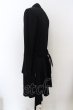 画像3: kiryuyrik / Shrink Wool Jersey Flare Jacket M ブラック O-24-02-25-008-ki-ou-YM-ZT468 (3)