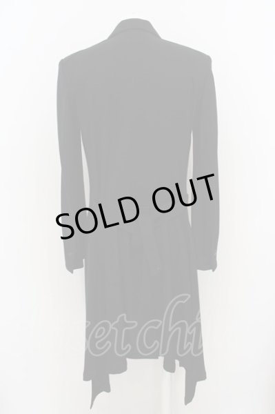 画像5: kiryuyrik / Shrink Wool Jersey Flare Jacket M ブラック O-24-02-25-008-ki-ou-YM-ZT468 (5)