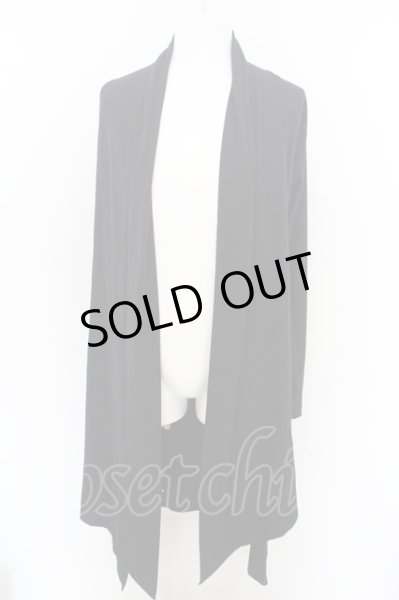 画像3: kiryuyrik / DolmanCardigan L ブラック O-24-02-25-009-ki-to-YM-ZT183 (3)