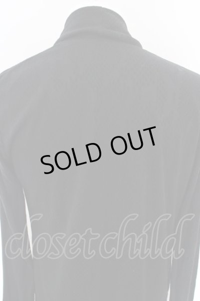 画像6: kiryuyrik / Layered Shawl Cardigan L ブラックｘホワイト O-24-02-25-010-ki-to-YM-ZT183 (6)