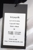 画像5: kiryuyrik / V Neck Layered Tee M ブラック O-24-02-25-011-ki-to-YM-ZT246