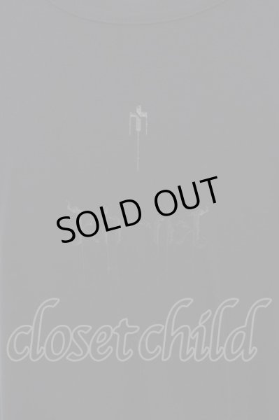 画像2: kiryuyrik / Logo Print Dolman Tee M ブラック O-24-02-25-012-ki-to-YM-ZT246 (2)