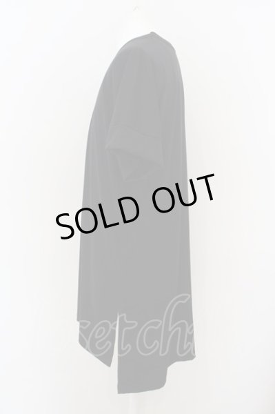 画像3: kiryuyrik / Logo Print Dolman Tee M ブラック O-24-02-25-012-ki-to-YM-ZT246 (3)