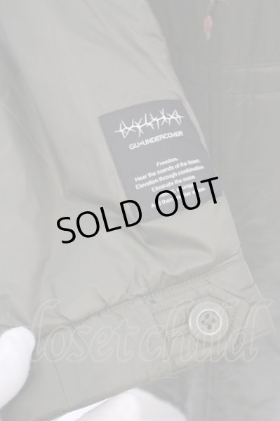 画像5: UNDERCOVER / GUコラボ　パデットコート XL カーキ O-24-02-25-002-UN-ou-YM-ZT-M119 (5)