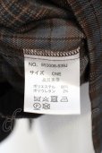 画像5: 【WINTERセール】NO ID. / ドルマンスリーブダブルブレストジャケット ONE チェック O-24-02-25-018-NO-ja-YM-ZT183 (5)