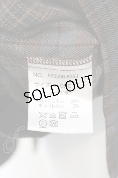 画像5: NO ID. / ドルマンスリーブダブルブレストジャケット ONE チェック O-24-02-25-018-NO-ja-YM-ZT183 (5)