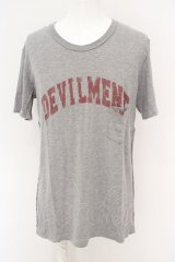 【SALE】Moonage Devilment（清春） / Pocket BIG Tシャツ 46 グレー O-24-02-26-001-MO-ts-YM-ZT061