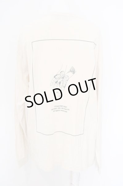 画像1: NIL DUE / NIL UN TOKYO / LONG SLEEVE TATTOO F アイボリー O-24-02-26-005-NI-to-YM-ZT061 (1)
