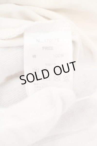 画像3: NIL DUE / NIL UN TOKYO / LONG SLEEVE TATTOO F アイボリー O-24-02-26-005-NI-to-YM-ZT061 (3)