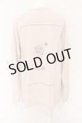 【SALE】NIL DUE / NIL UN TOKYO / LONG SLEEVE TATTOO F オートミール O-24-02-26-006-NI-to-YM-ZT061