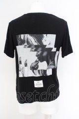 【SALE】NIL DUE / NIL UN TOKYO / Print Tシャツ S ブラック O-24-02-26-010-NI-ts-YM-ZT059