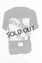 NIL DUE / NIL UN TOKYO / Print Tシャツ S ブラック O-24-02-26-010-NI-ts-YM-ZT059