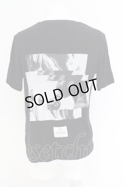 画像1: NIL DUE / NIL UN TOKYO / Print Tシャツ S ブラック O-24-02-26-010-NI-ts-YM-ZT059 (1)