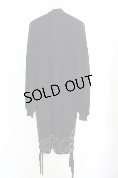 画像3: NIL DUE / NIL UN TOKYO / SIDE SPLIT LONG KNIT CARDIGAN F ブラック O-24-02-26-011-NI-to-YM-ZT059 (3)