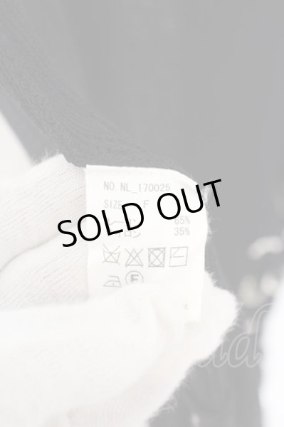 画像4: NIL DUE / NIL UN TOKYO / SIDE SPLIT LONG KNIT CARDIGAN F ブラック O-24-02-26-011-NI-to-YM-ZT059 (4)