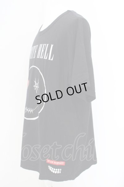 画像2: 【WINTERセール】MARDI GRAS / HELL SMILE BIG Tシャツ  ブラック O-24-02-26-015-MA-ts-YM-ZT059