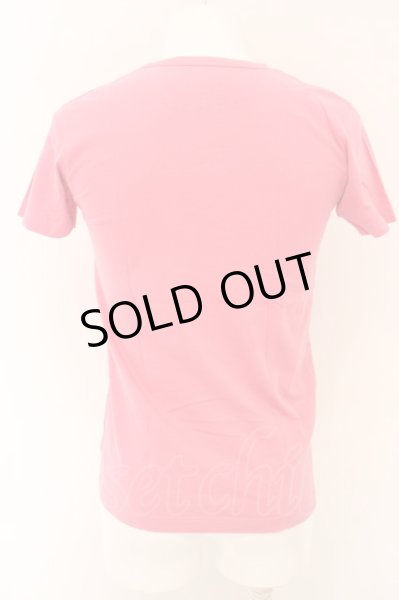 画像2: Moonage Devilment（清春） / クラウンプリントTシャツ  サーモン O-24-02-26-002-MO-ts-YM-ZT059 (2)