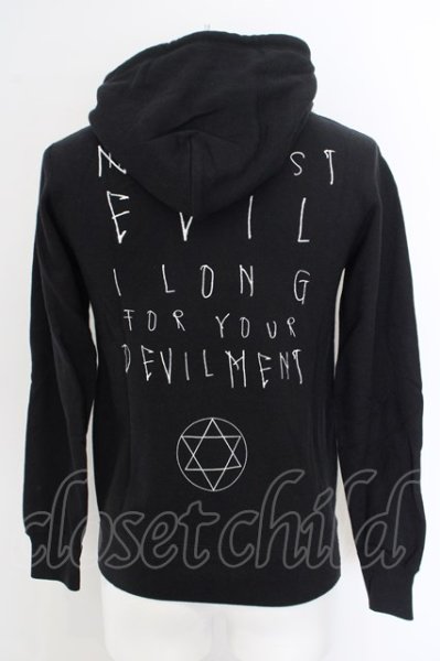 画像2: SADS / EVIL パーカー  ブラック O-24-02-26-017-SA-to-YM-ZT055 (2)