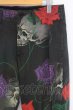 画像3: YOHJI YAMAMOTO / 復刻スカルローズトラウザーズパンツ 2 ブラック O-24-02-26-020-YO-pa-YM-ZT055 (3)