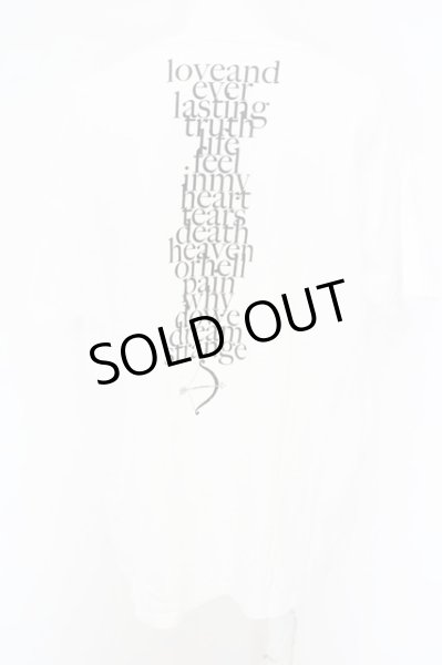 画像3: MARDI GRAS / エレジー BIG-Tシャツ  ホワイト O-24-02-26-003-MA-ts-YM-ZT061 (3)