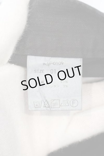 画像5: Moonage Devilment（清春） / サイドZIPクラッシュスキニーデニムパンツ 01 ブラック O-24-02-26-021-MO-pa-YM-ZT059 (5)