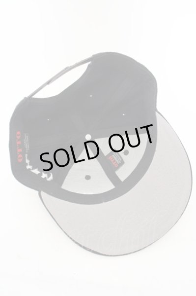 画像4: Moonage Devilment（清春） / MAYHEM刺繍スナップバックキャップ   ブラック O-24-02-26-026-MO-za-YM-ZT327 (4)