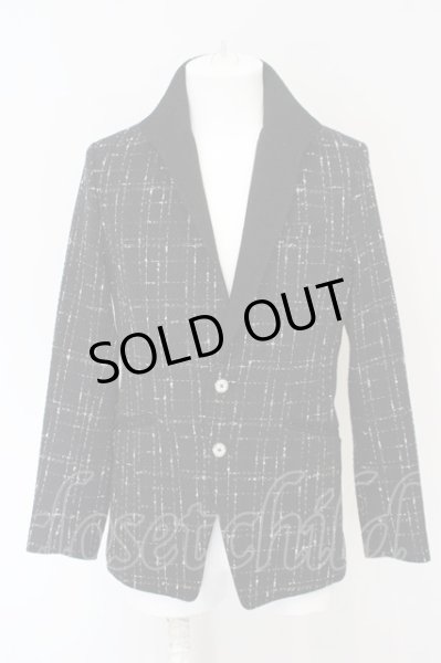 画像1: BUFFALO BOBS / COZZA-LINTON(コッザ-リントン)イタリアンカラージャケット 2-3 ブラック O-24-02-29-059-BU-ja-YM-ZT085 (1)