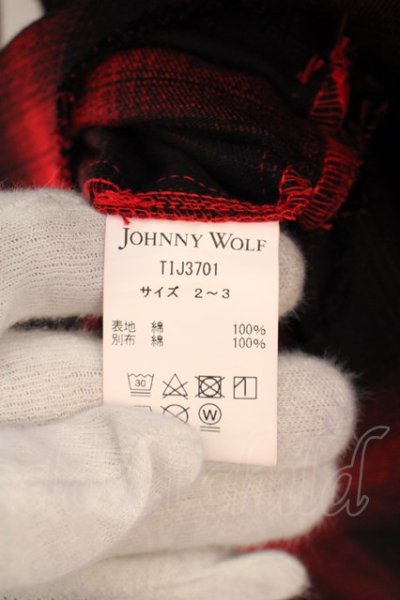 画像3: JOHNNY WOLF / BIGシルエットバックZIPロングシャツ 1-2 レッド O-24-02-29-060-JO-sh-YM-ZT087