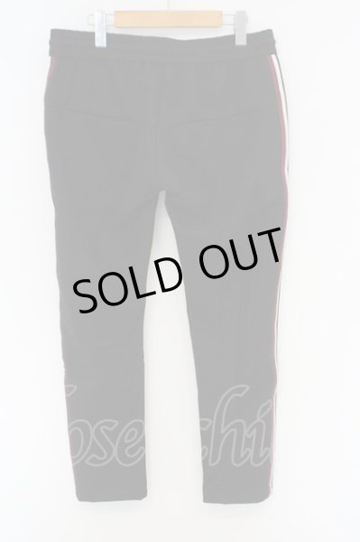 画像2: NO ID. / シャギージャージートラックスキニーパンツ 3 ブラック O-24-02-29-067-NO-pa-YM-ZT096 (2)