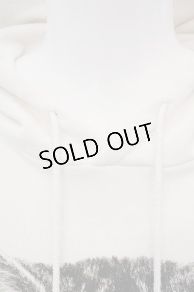 画像2: CIVARIZE / Catプリントプルオーバーパーカー 46 ホワイト O-24-02-29-088-CI-to-YM-ZT088 (2)