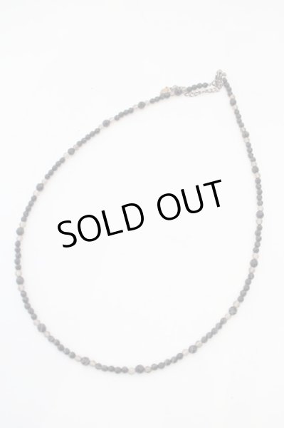 画像1: Artemis Classic / ブラックスピネルネックレス  ブラックｘクリア O-24-02-29-098-Ar-za-YM-ZT096 (1)