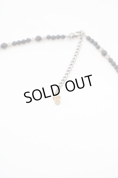 画像2: Artemis Classic / ブラックスピネルネックレス  ブラックｘクリア O-24-02-29-098-Ar-za-YM-ZT096 (2)