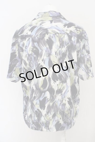 画像2: FUGA / Diablo 総柄プリント開襟半袖シャツ 46 ブルー O-24-02-29-011-FU-sh-YM-ZT086 (2)