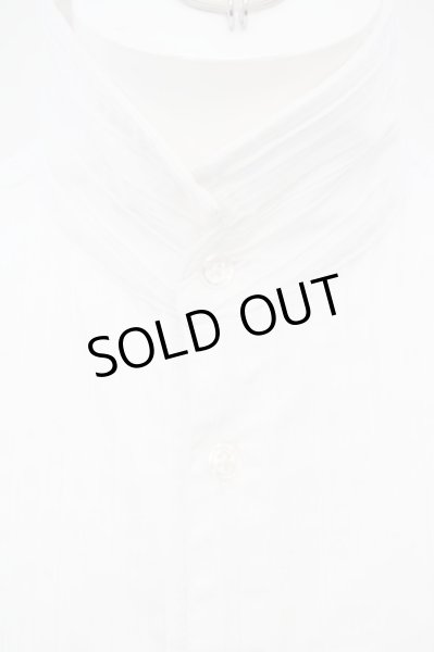 画像2: BUFFALO BOBS / LITTLE WING-PINTACK(リトルウィング-ピンタック)シャツ 1-2 ホワイト O-24-02-29-026-BU-sh-YM-ZT090 (2)